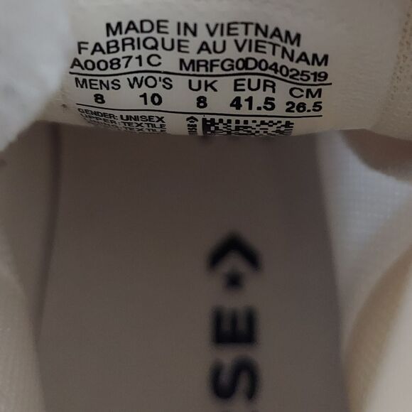 Converse Chuck Taylor All Star Lugged 2.0 High Platform White size 10 - Picture 11 of 11